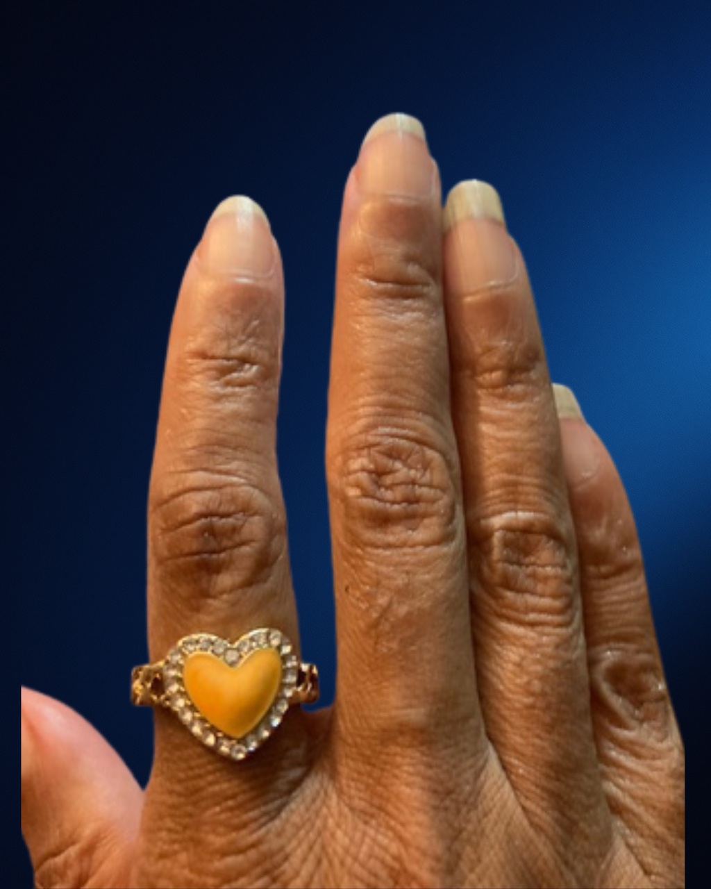 Hearts and Crown Ring Trio | Choose Your Colors