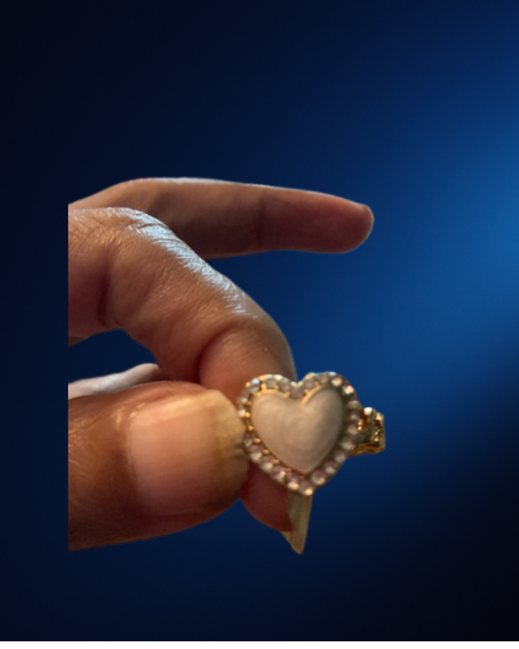 Hearts and Crown Ring Trio | Choose Your Colors