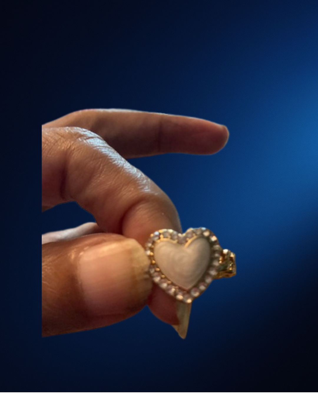 Hearts and Crown Ring Trio | Choose Your Colors