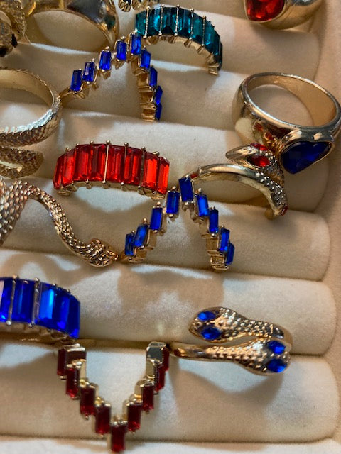 Far Fetched Gems SLP-Womens-Adult-Stackable Rings-Multi-Colored