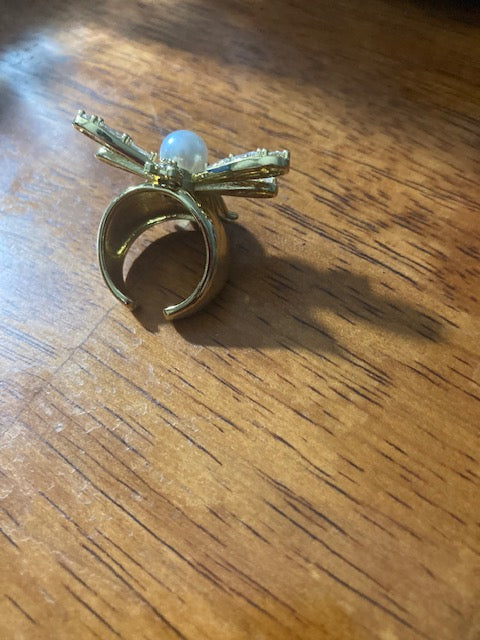 Far Fetched Gems SLP-Bee Ring-Copper and Gold Plated - Adults