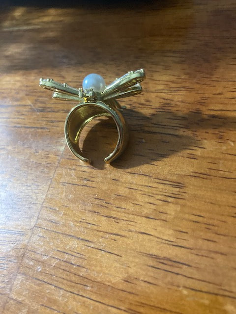 Far Fetched Gems SLP-Bee Ring-Copper and Gold Plated - Adults