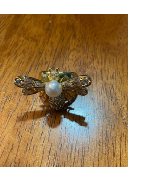 Far Fetched Gems SLP-Bee Ring-Copper and Gold Plated