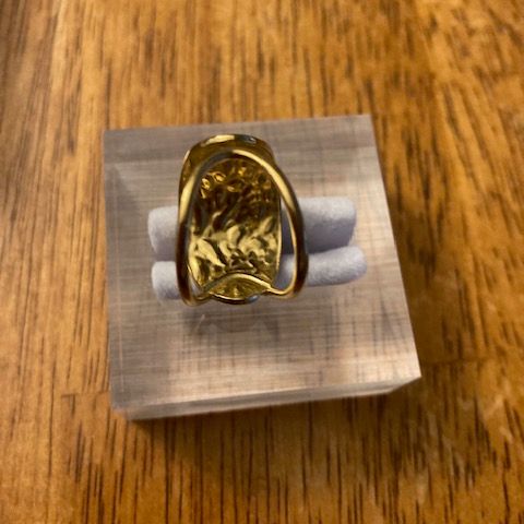 Far Fetched Gems SLP-Womens-Stainless Steel Ring-Adjustable Band