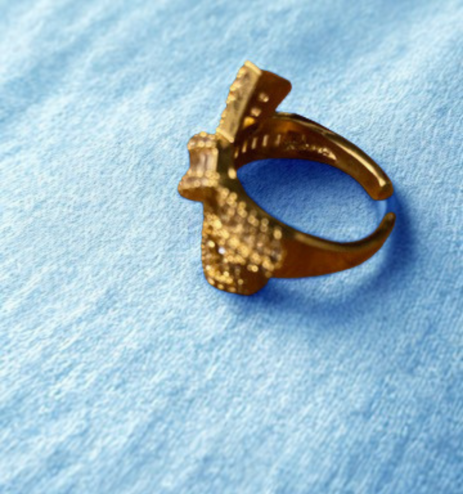 Far Fetched Gems SLP-Micro Pave-Knot Ring