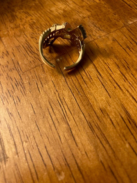 Far Fetched Gems SLP-Micro Pave-Knot Ring