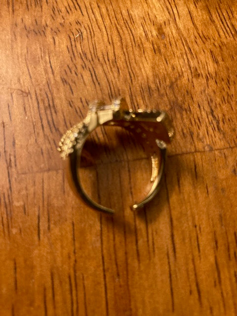 Far Fetched Gems SLP-Micro Pave-Knot Ring