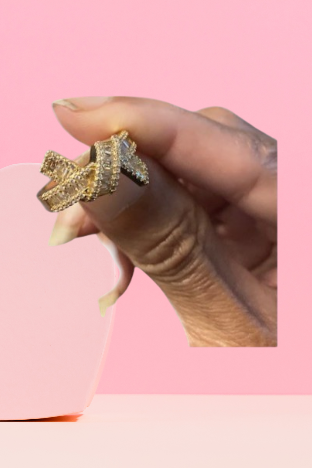 Far Fetched Gems SLP-Bronze Micro Pave-Knot Ring