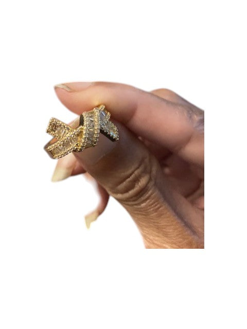 Far Fetched Gems SLP-Micro Pave-Knot Ring