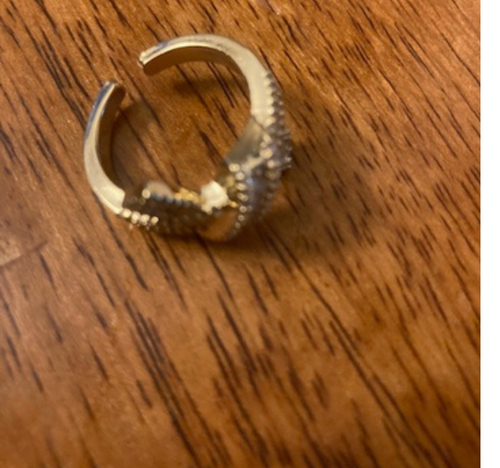 Far Fetched Gems by SLP-Micro Pave Pearl & Cubic Zirconia Knot Ring | Adults