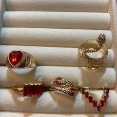 Far Fetched Gems SLP-Womens-Adult-Stackable Rings-Multi-Colored