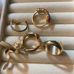 Far Fetched Gems SLP-Womens-Adult-Stackable Rings-Multi-Colored