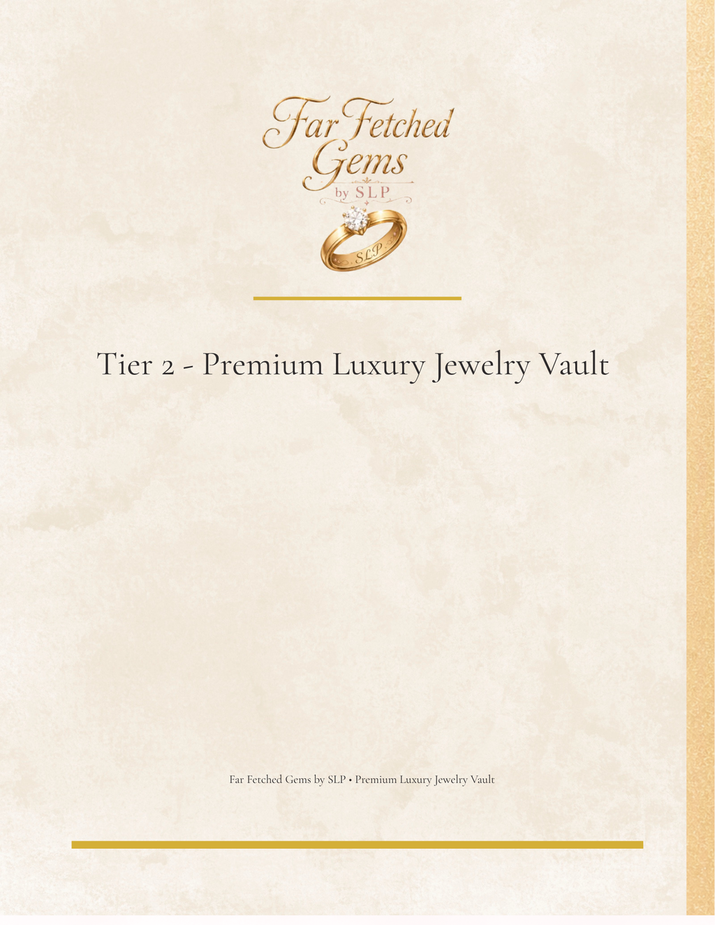 Tier 2 – Premium Luxury Jewelry Vault