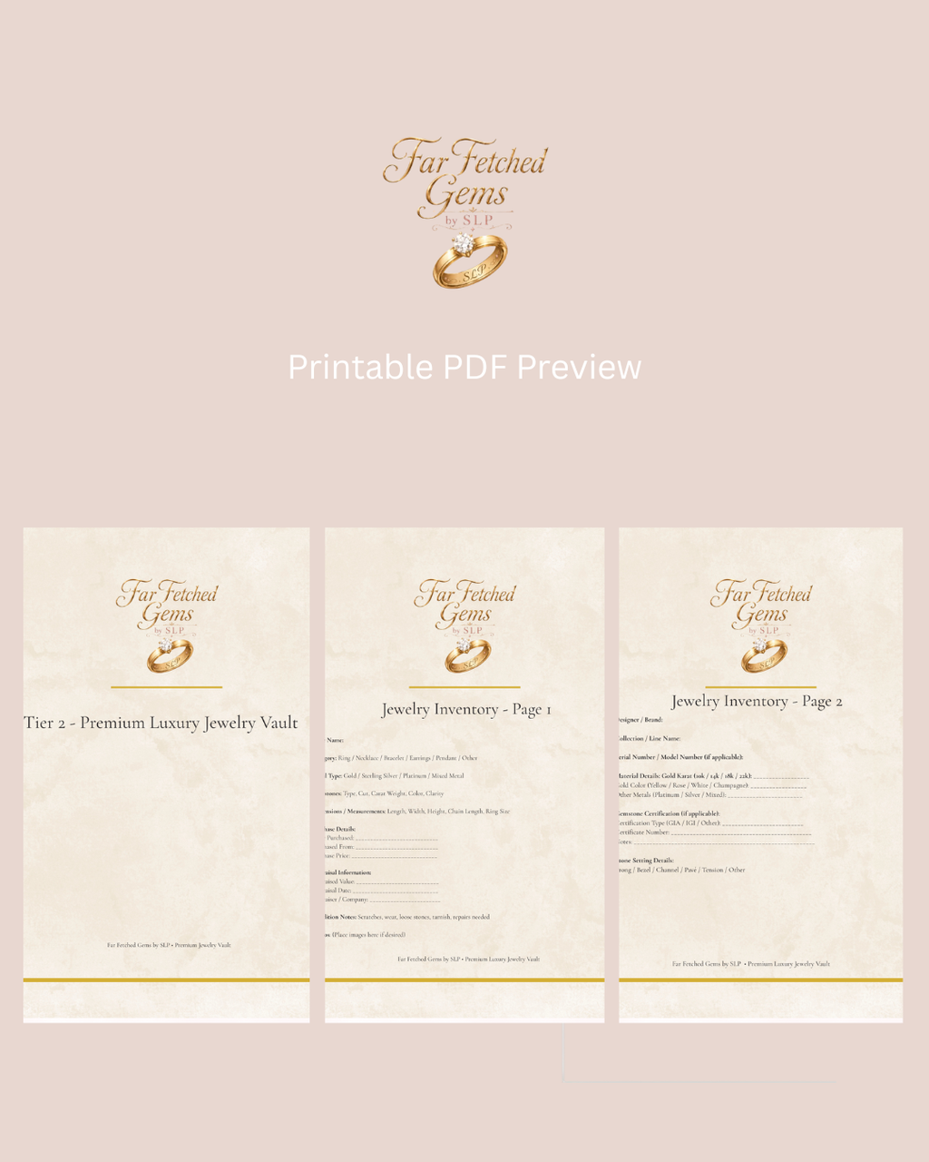 Tier 2 – Premium Luxury Jewelry Vault