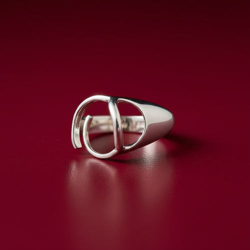 OvalNailRingII ruby red